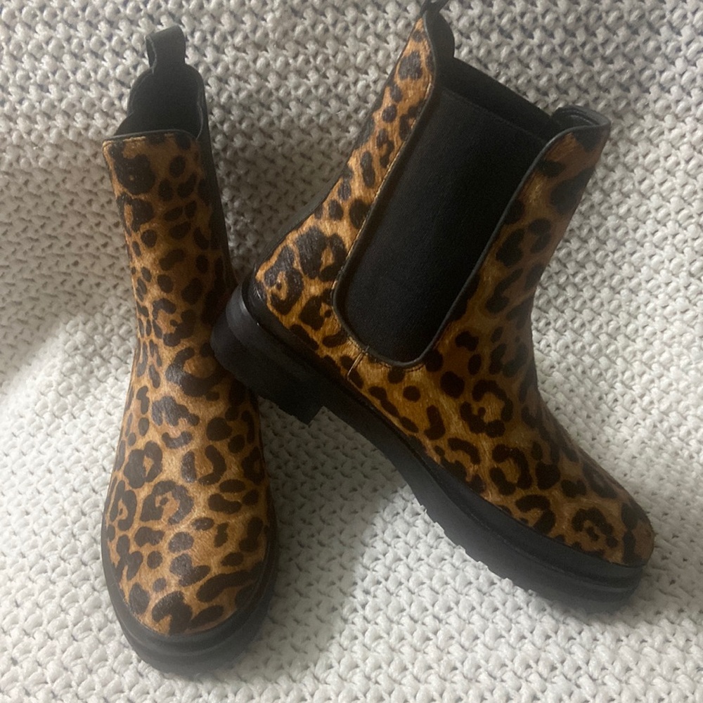 Aerosoles Camila Chelsea Calf Hair Boot-Brand New, Women’s Size 6.5